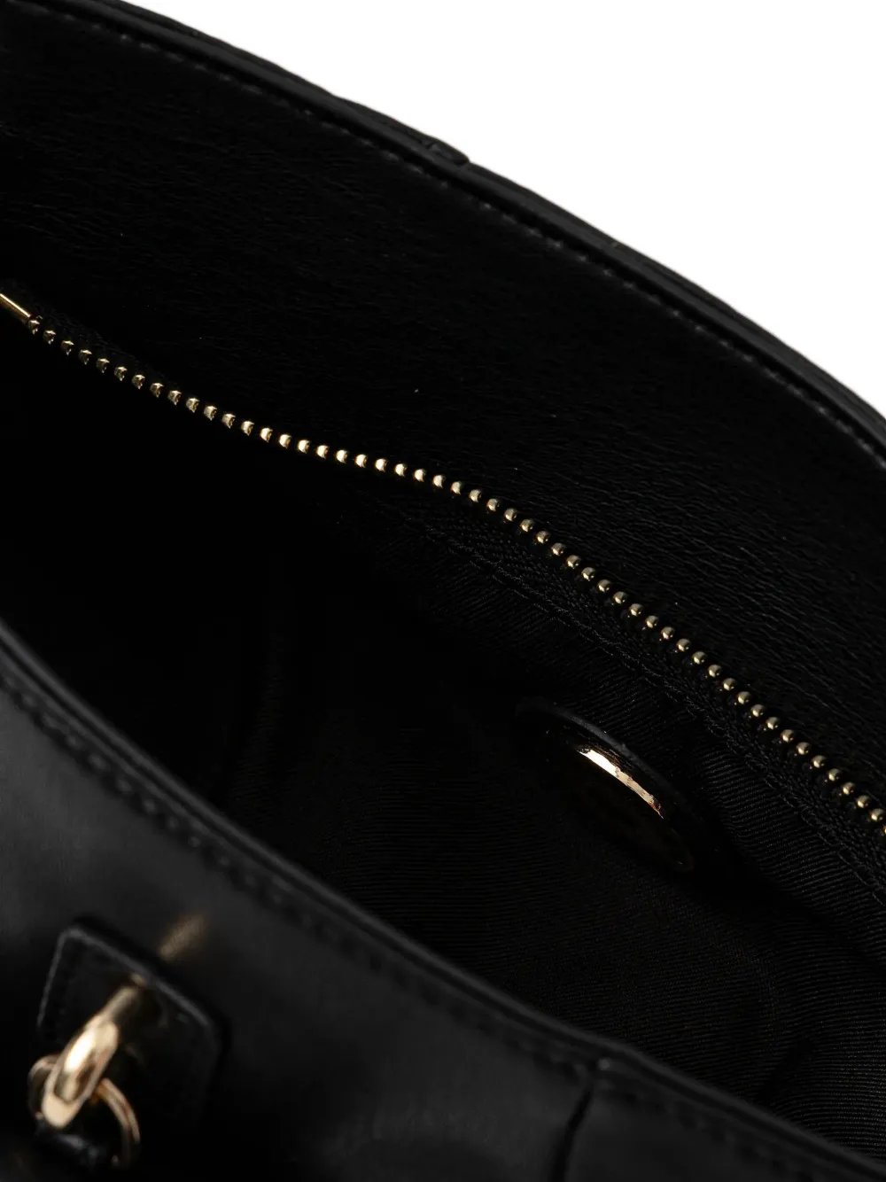 Love Moschino Schoudertas met logo Zwart