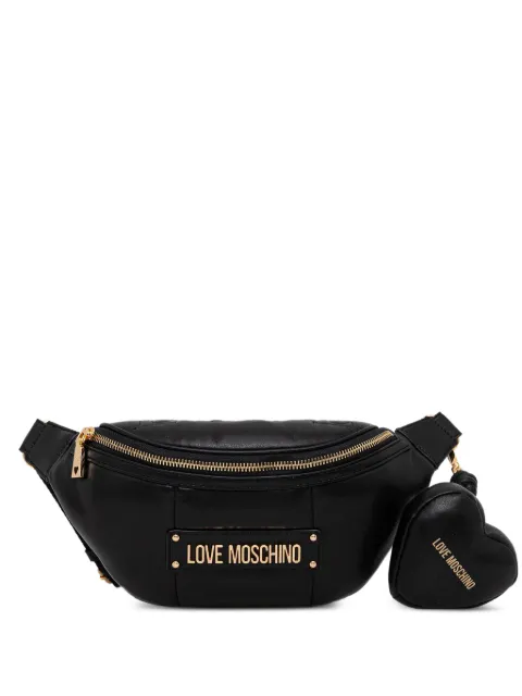 Love Moschino logo-detail belt bag
