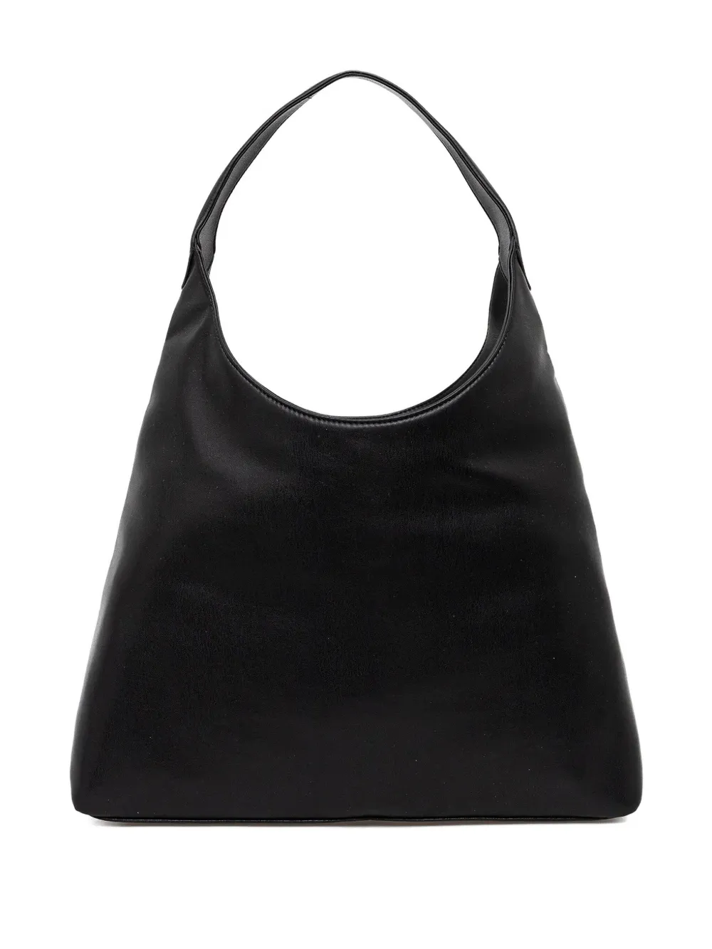 Love Moschino logo-plaque tote bag - Zwart