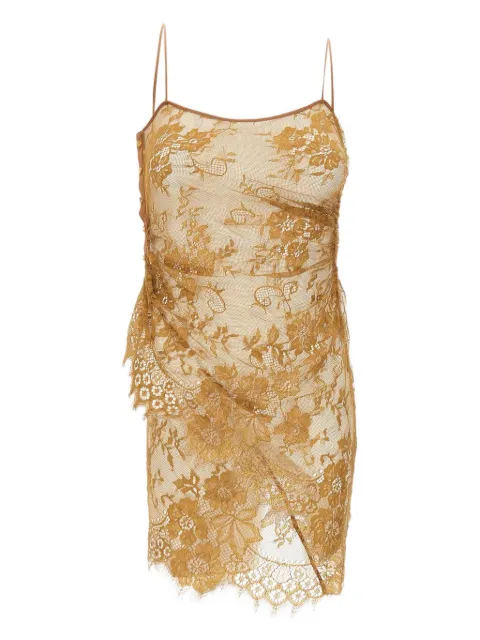 Jacques lace draped top