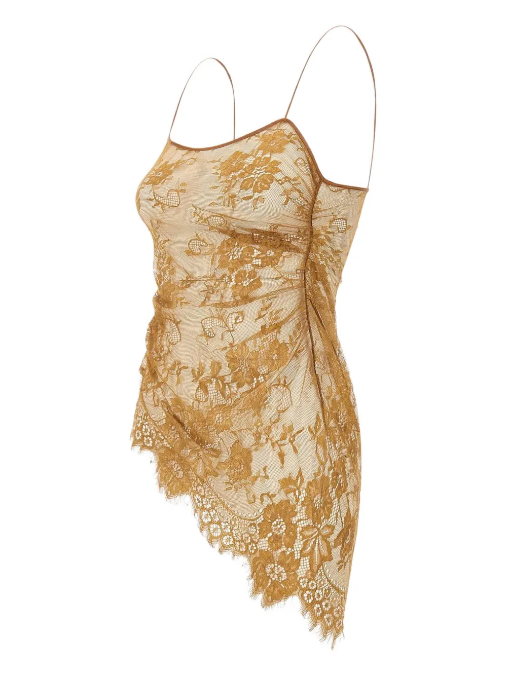 Jacques Lace Draped Top In Multi