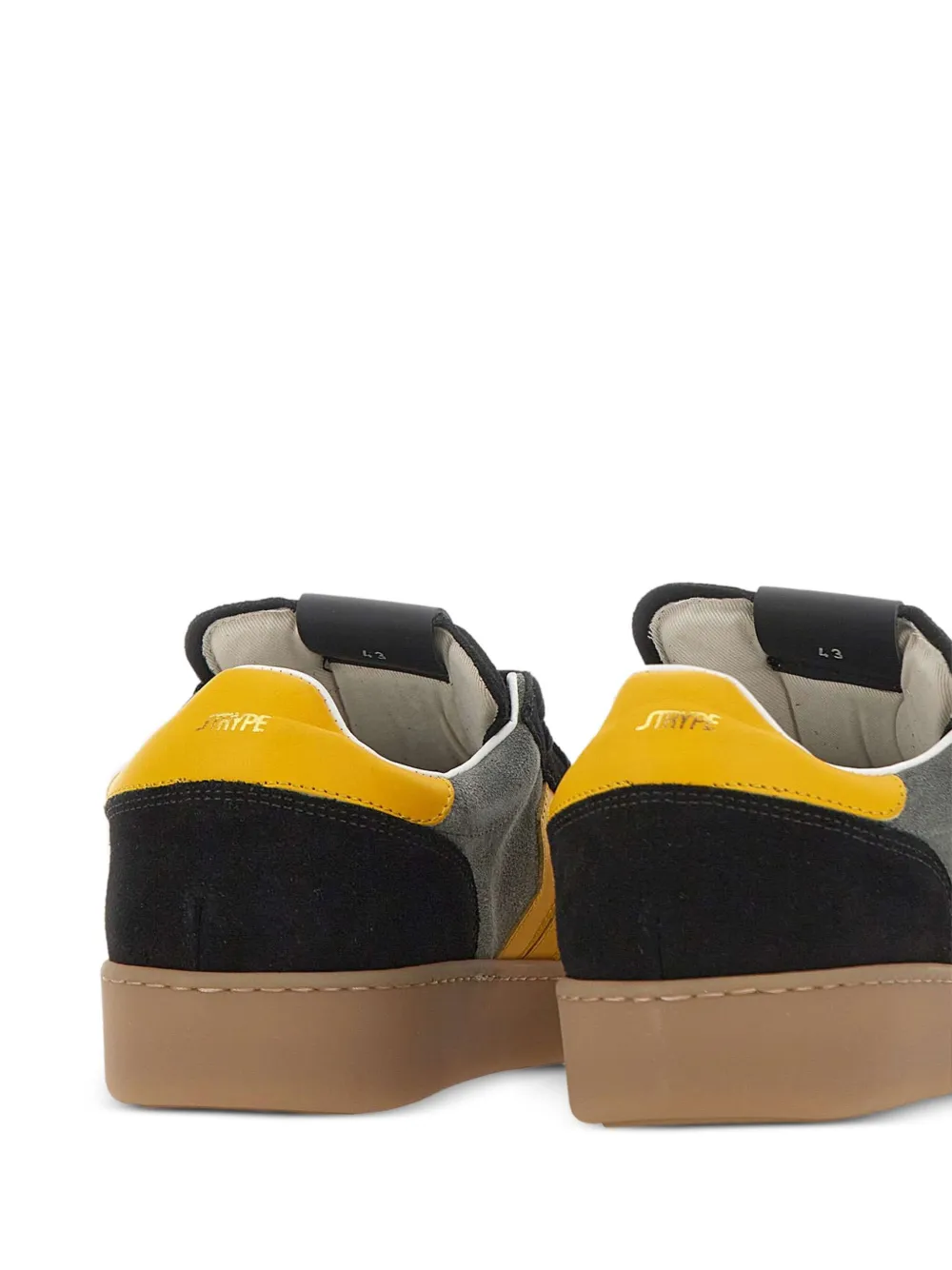 Strype Leather Sneakers In Multi