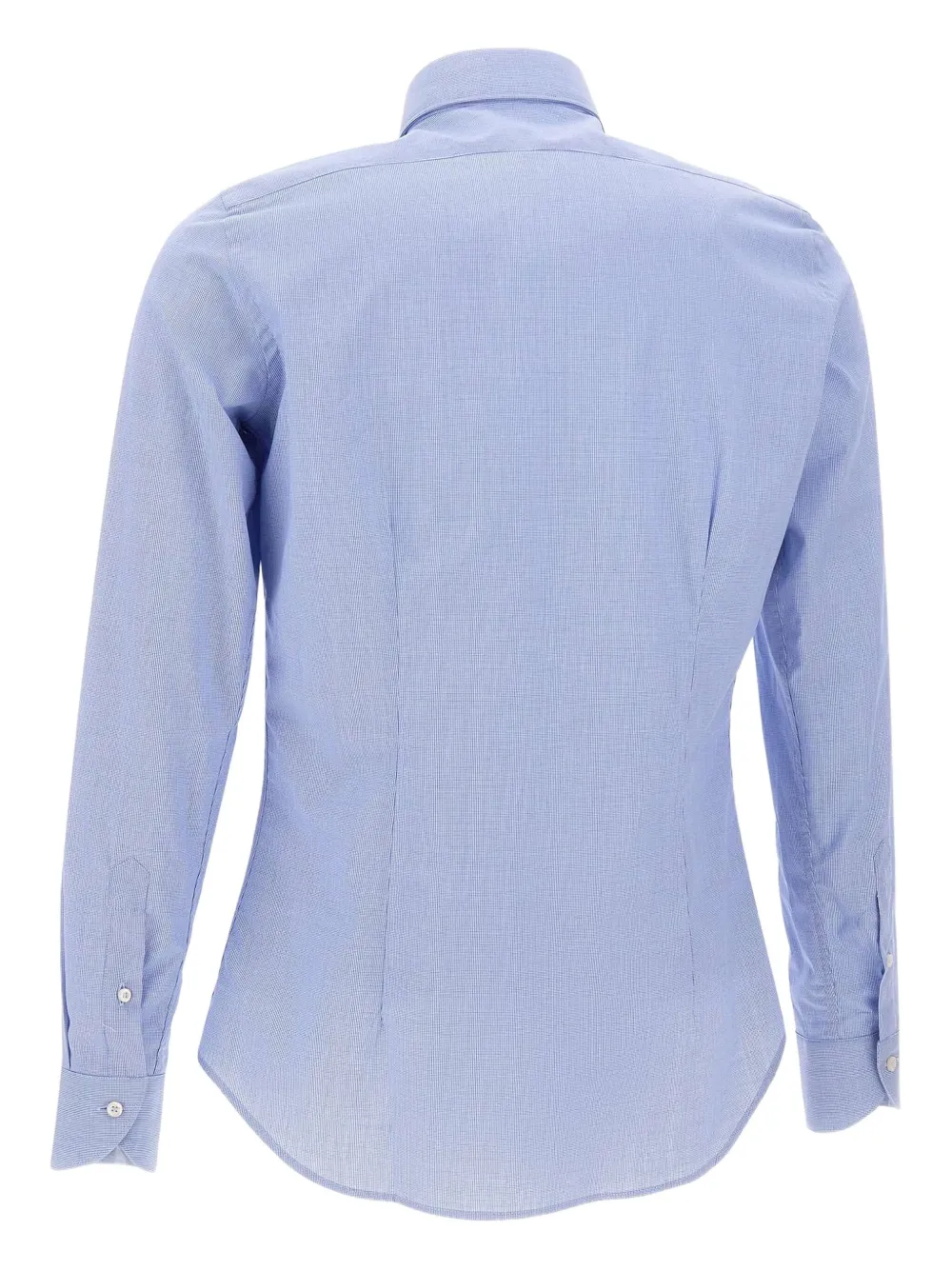 Marchesani Check-pattern Shirt In Blue