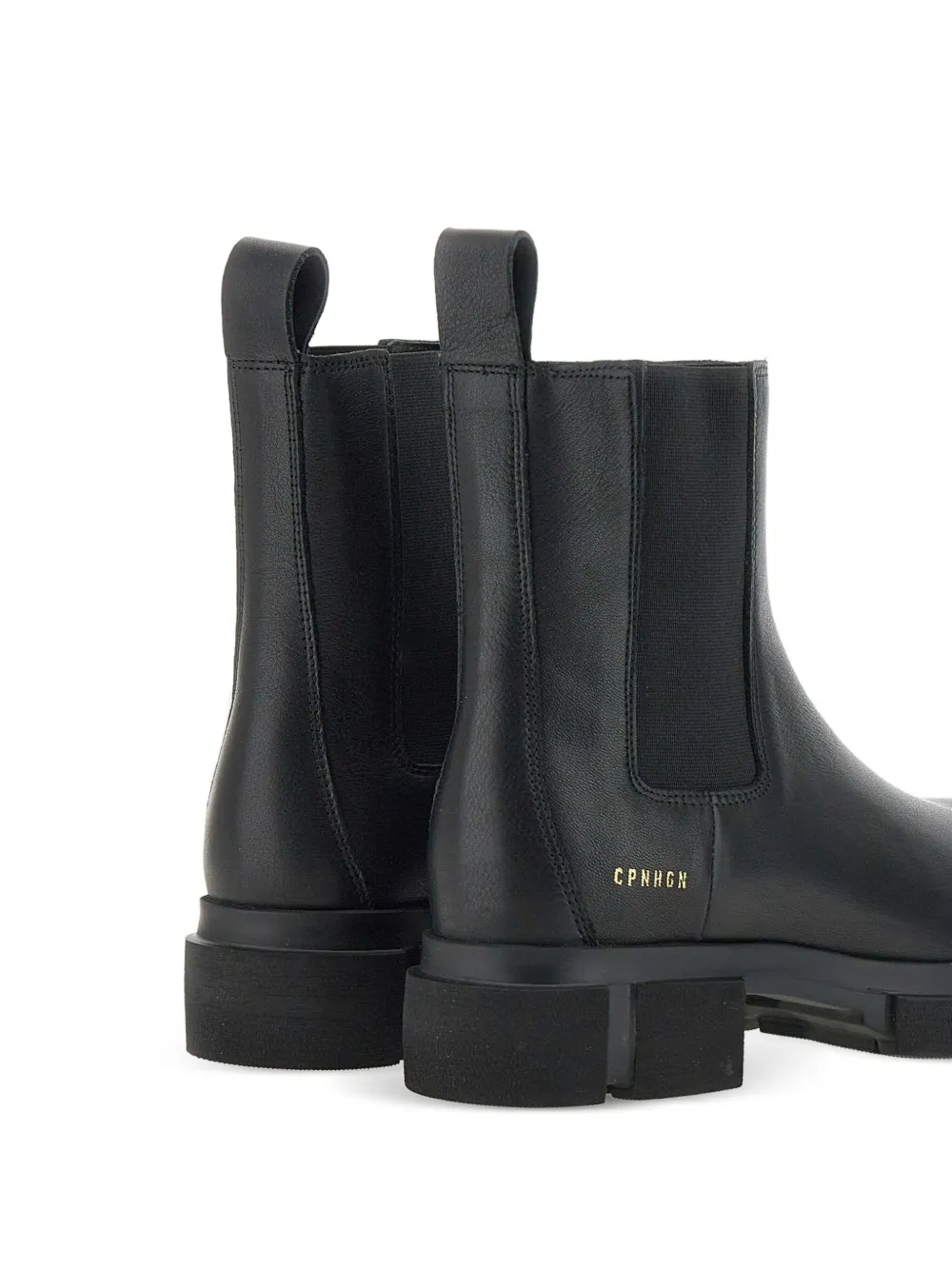 Copenhagen Studios Laarzen met elastische vlakken en chunky zool Zwart