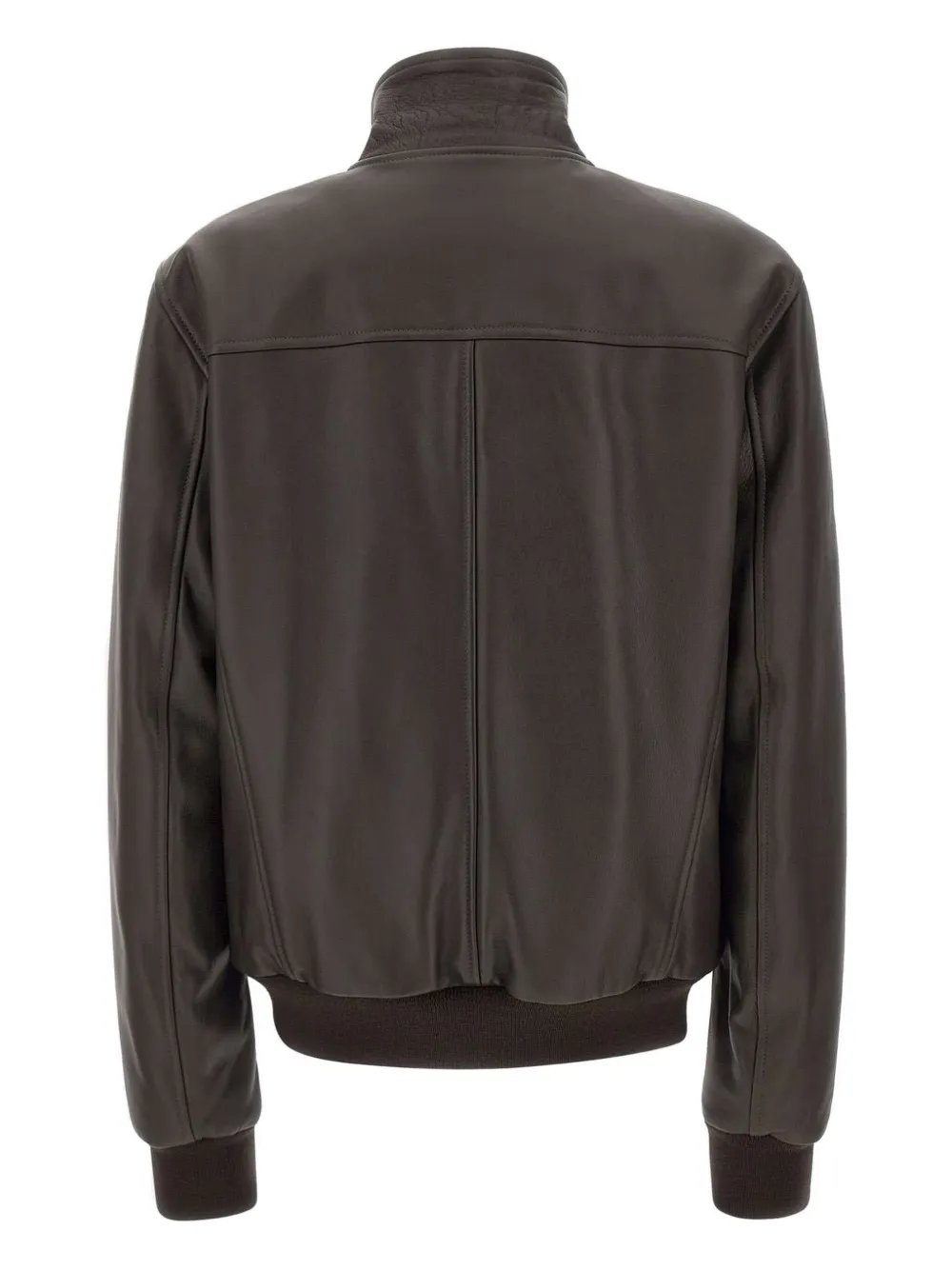 Stewart Pocket-inserting Casual Jacket In Brown