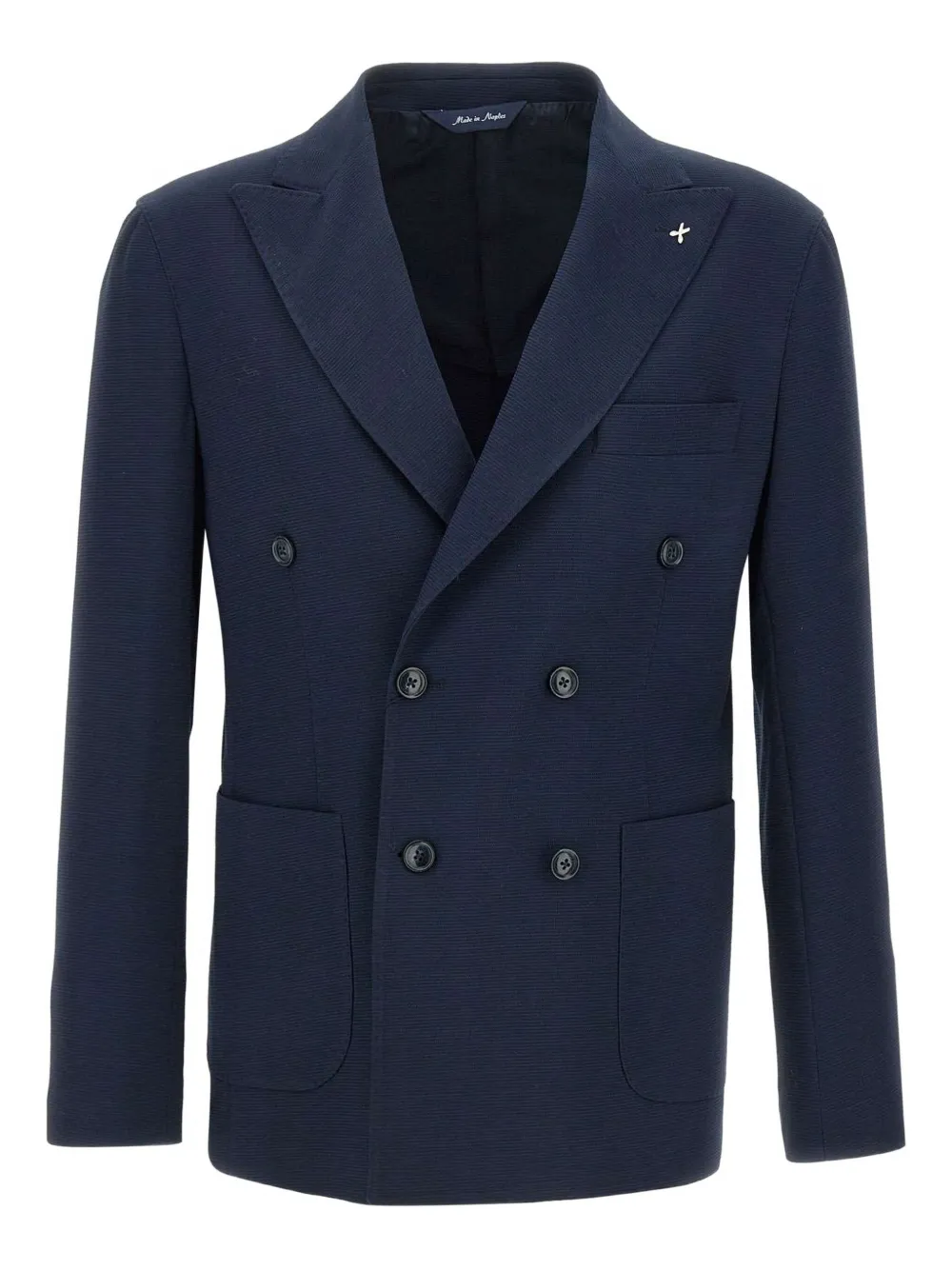 Marchesani textured double-breasted blazer | azul | Image 1