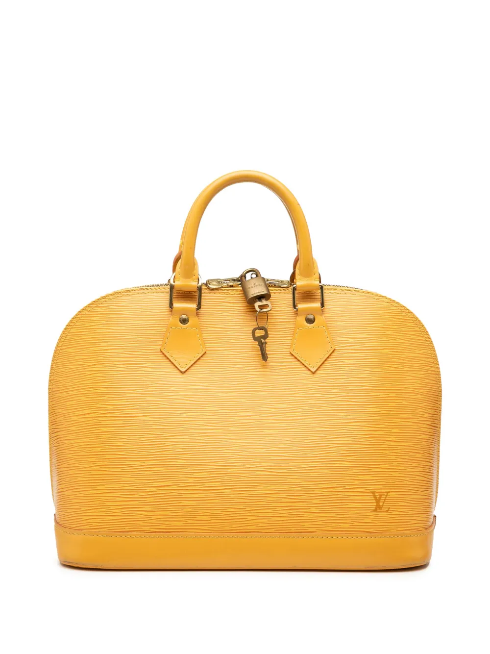 Louis Vuitton Pre-Owned 1996 エピ アルマ PM ハンドバッグ - イエロー Louis Vuitton Pre-Owned 1996 エピ アルマ PM ハンドバッグ - イエロー