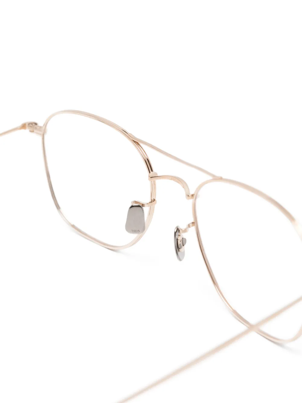  Eyevan7285 Nose Pads Glasses - Gold 