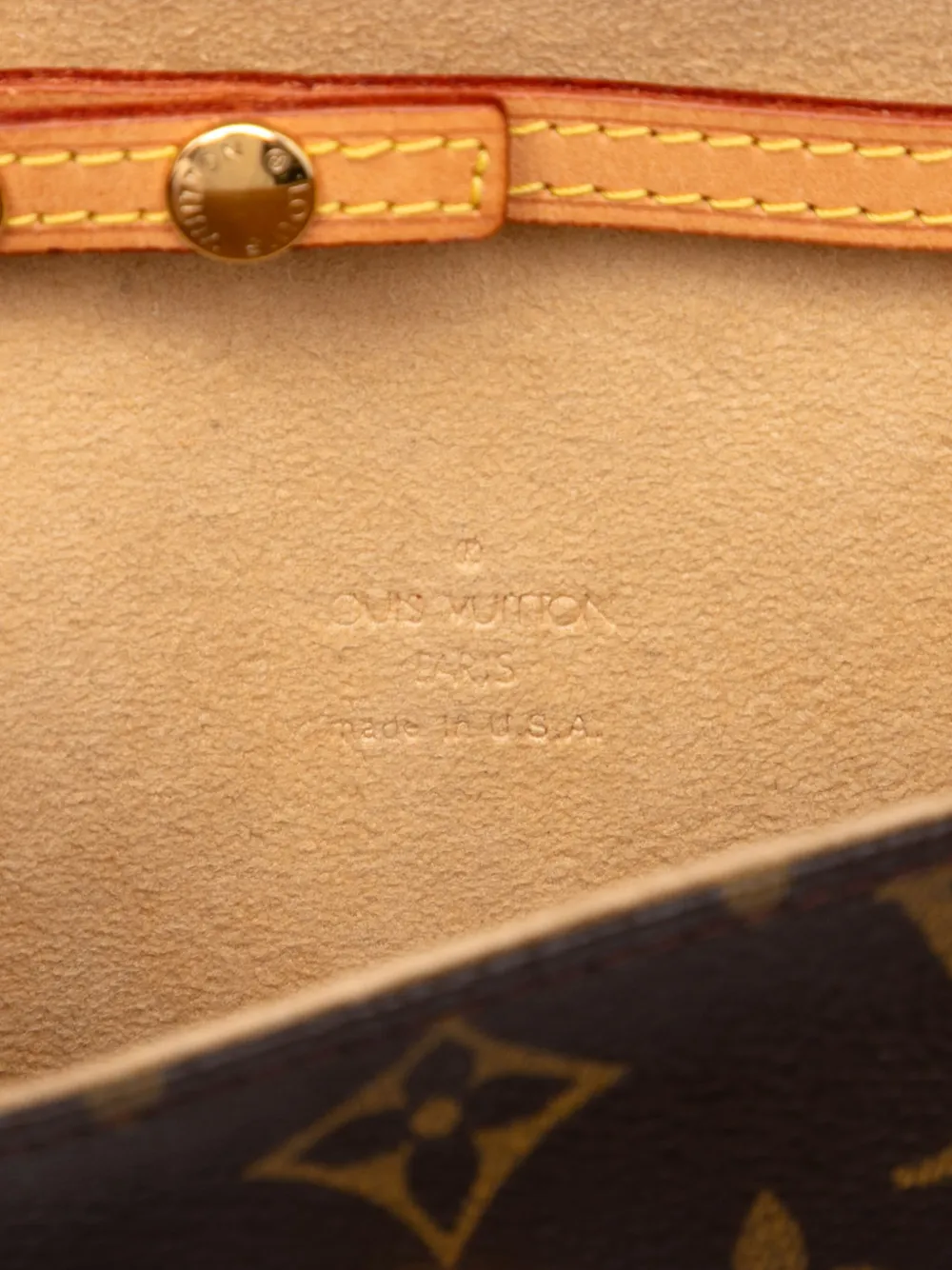 1990-2010 Monogram Pochette Twin Pm Crossbody Bag