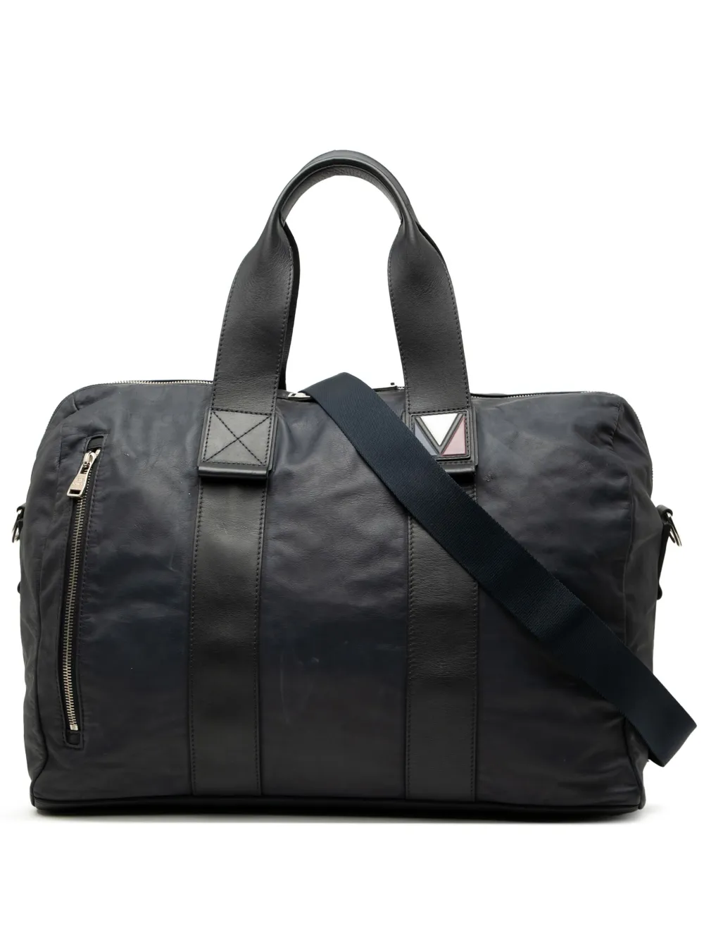 Louis Vuitton Pre-Owned 2015 Calfskin V Line Start PM travel bag | bleu | Image 1