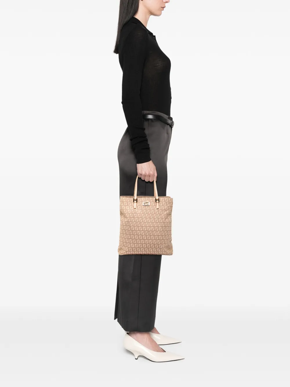 Fendi Pre-Owned 2000-2010 Zucchino Canvas tote bag | Pre-Owned | Image 2