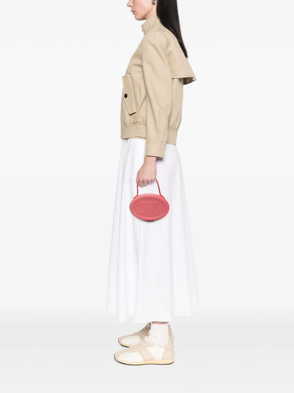 Celine Pre-Owned bolsa de mano Cuir Triomphe Oval 2021 | Estilos de archivo | Image 2