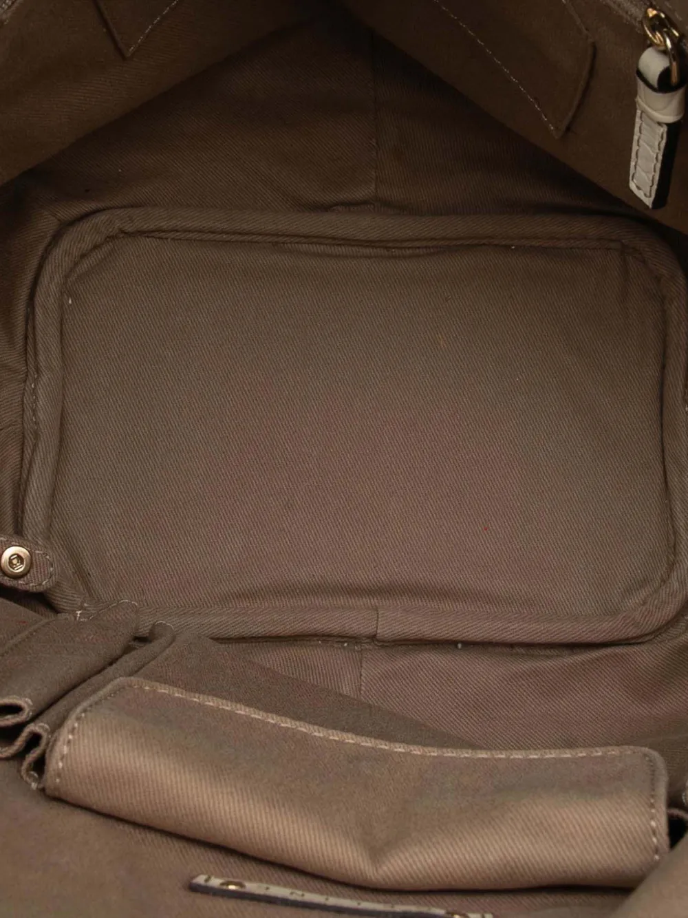 Pre-owned Celine 2007 Macadam Canvas Bittersweet Hobo Bag In Brown