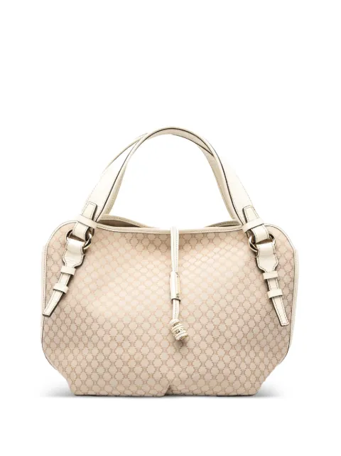 Celine Pre-Owned 2007 Macadam Canvas Bittersweet hobo bag