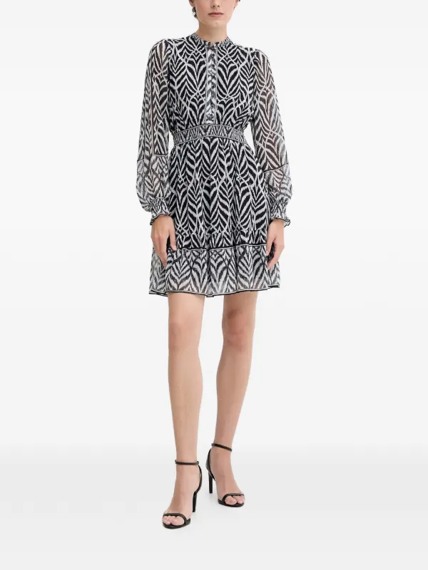 hale bob cocktail dresses Skylar Poplin Puff Sleeve Dress Pink / S