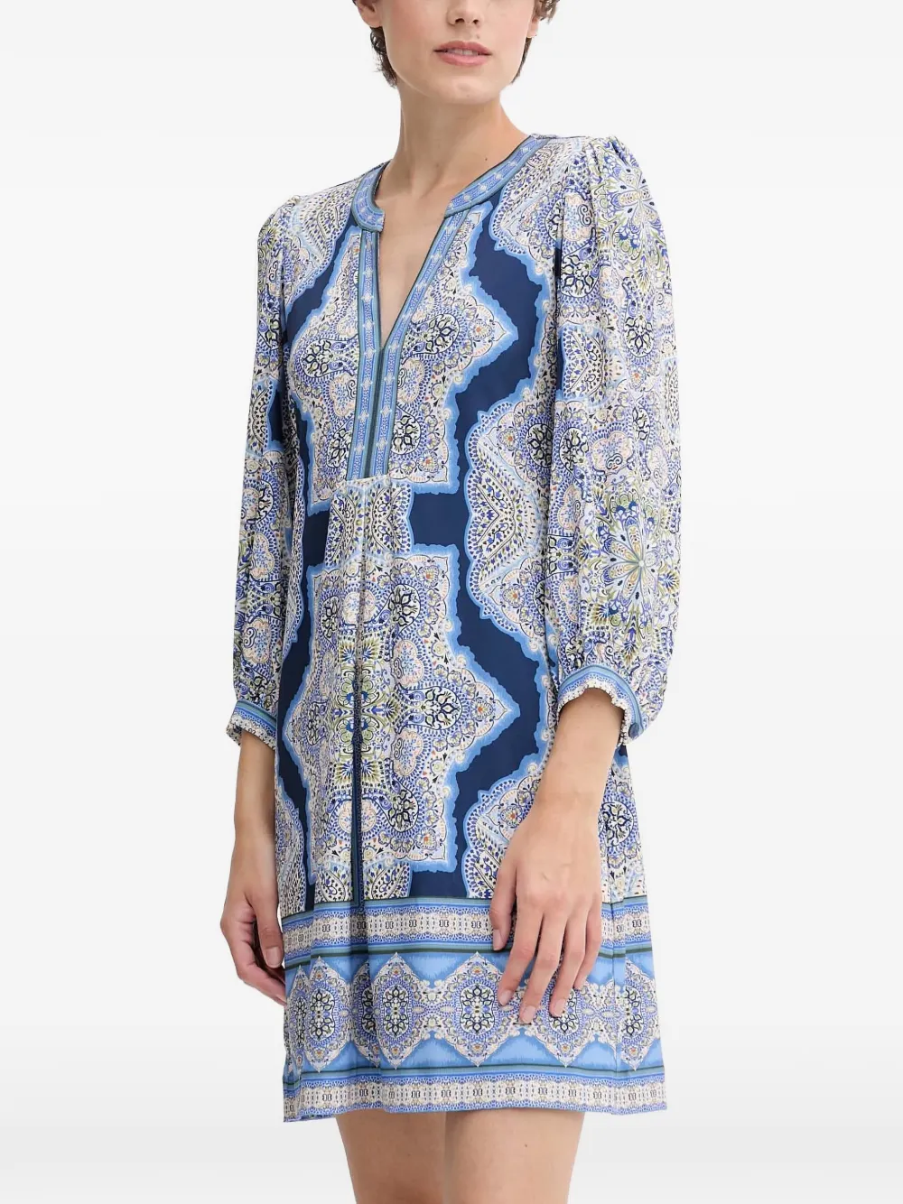  Hale Bob Abito Avah Con Scollo A V - Blu 