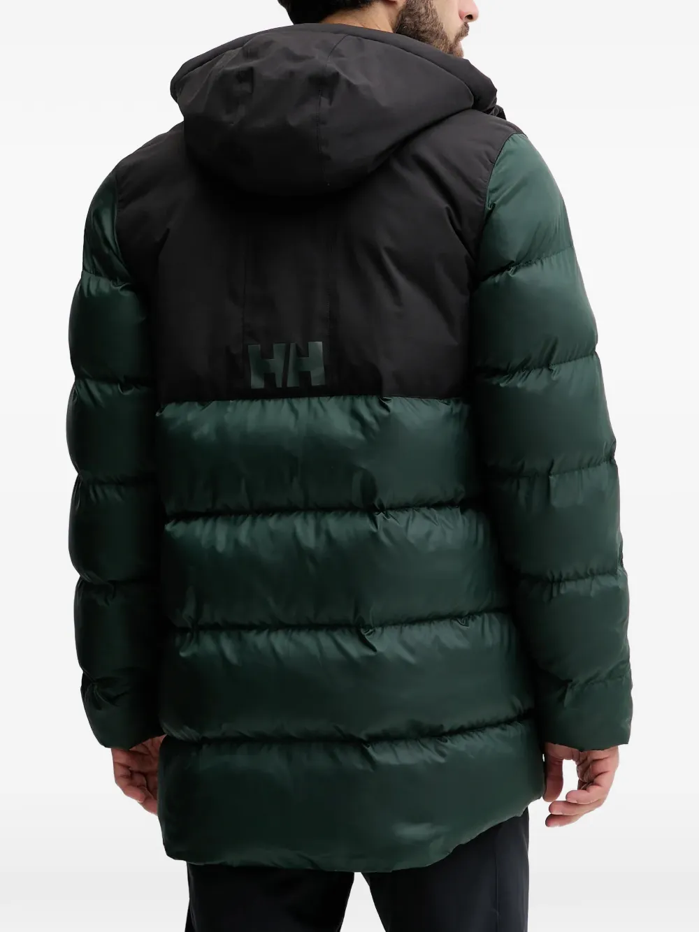  Helly Hansen Hooded Puffer Jacket - Green 
