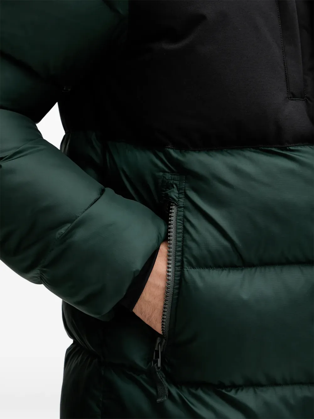 Helly Hansen Donsjack met capuchon Groen