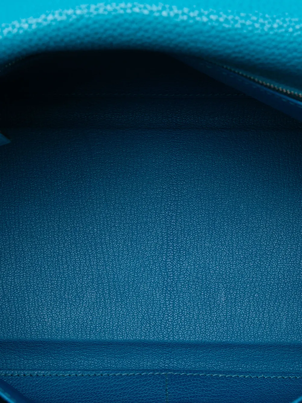 Pre-owned Hermes 2013 Togo Amazon Kelly Ii Retourne 32 Satchel In Blue