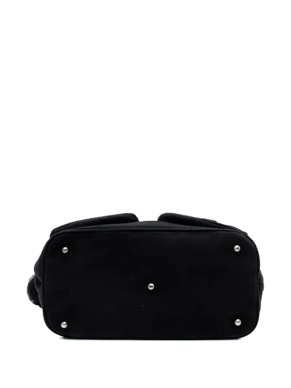 Loewe Pre-Owned 2010-2025 スエード ブレイドチェーン ポケット