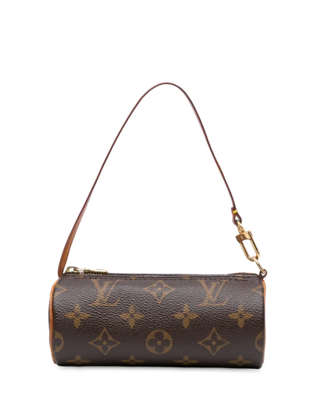 Louis Vuitton Pre-Owned 1990-2025 モノグラム パピヨン ポシェット ハンドバッグ - ブラウン Louis Vuitton Pre-Owned 1990-2025 モノグラム パピヨン ポシェット ハンドバッグ - ブラウン