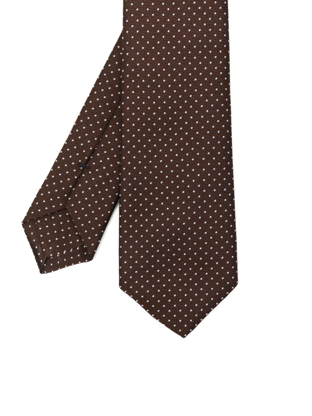 The Frankie Shop Polka-dot Tie In Brown