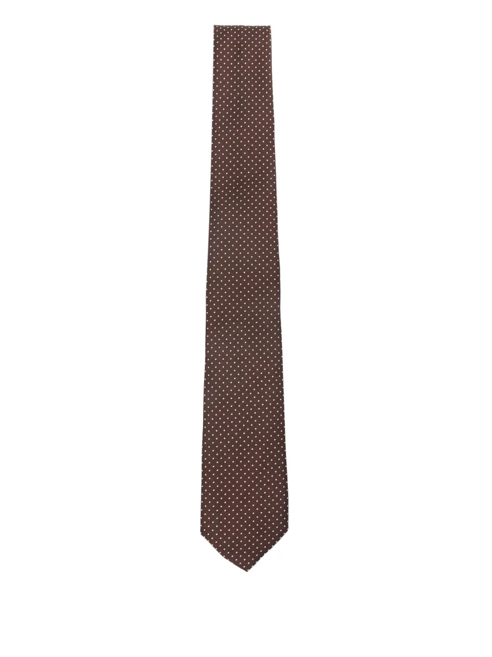 The Frankie Shop polka-dot tie | Brown | Image 1