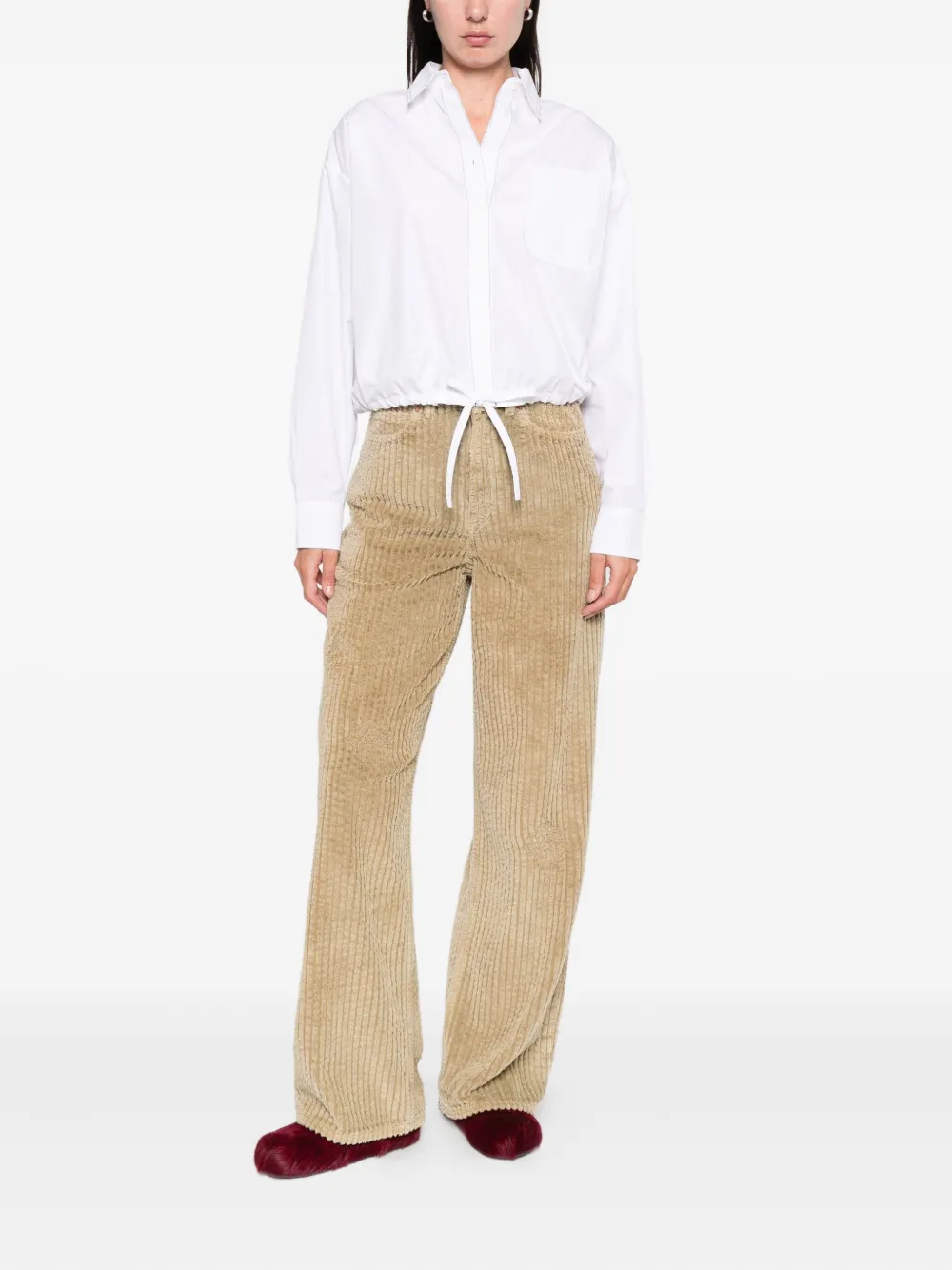 Marni long-sleeve shirt - Wit