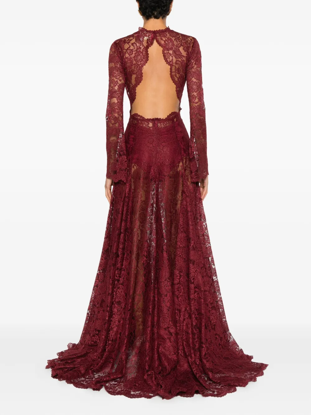 Miau By Clara Rotescu Inara Maxi Dress In Red