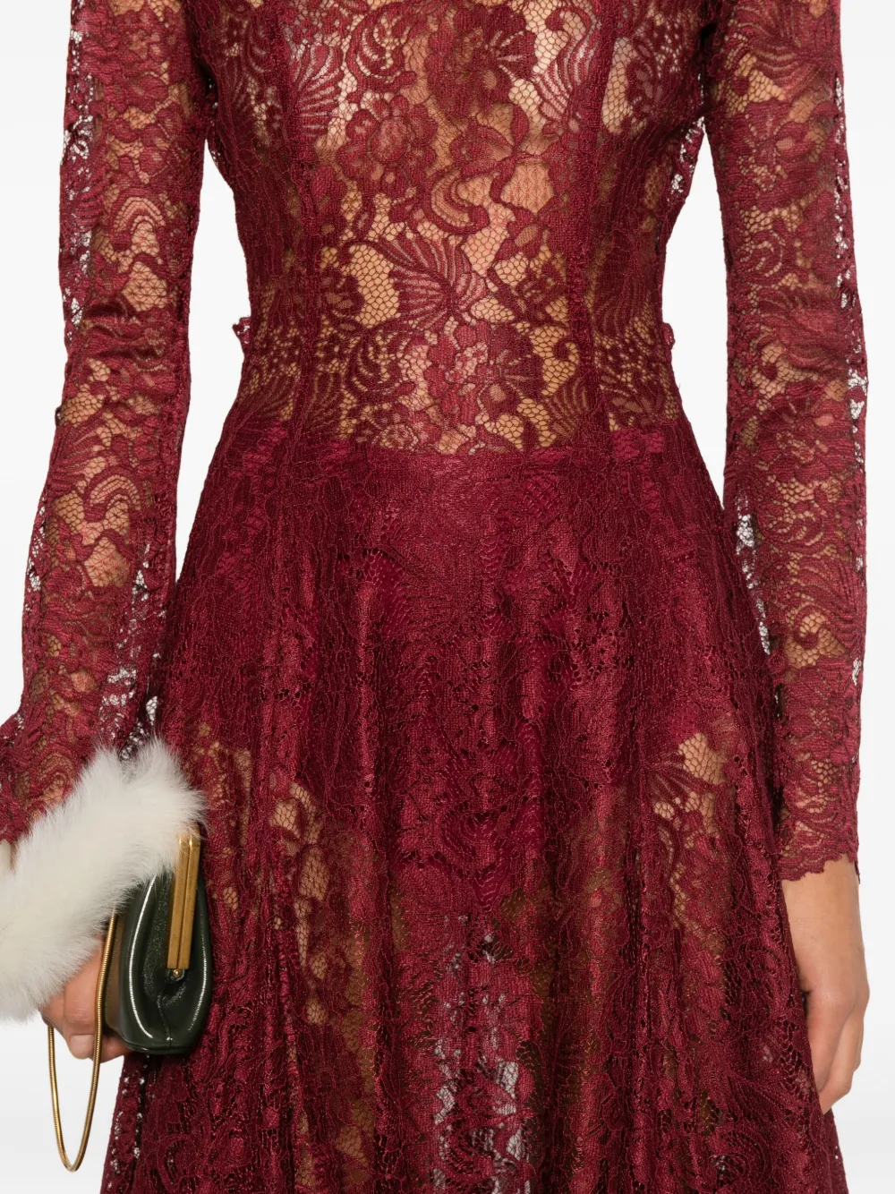 Miau By Clara Rotescu Inara Maxi Dress In Red