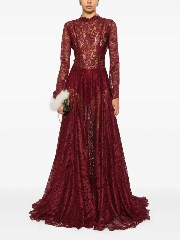 MIAU By Clara Rotescu Inara Maxi Dress | Red | FARFETCH