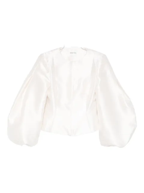 MALINA balloon-sleeve top