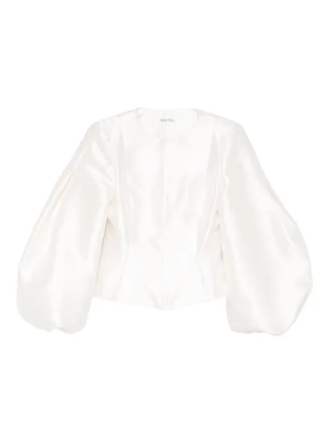 MALINA balloon-sleeve top