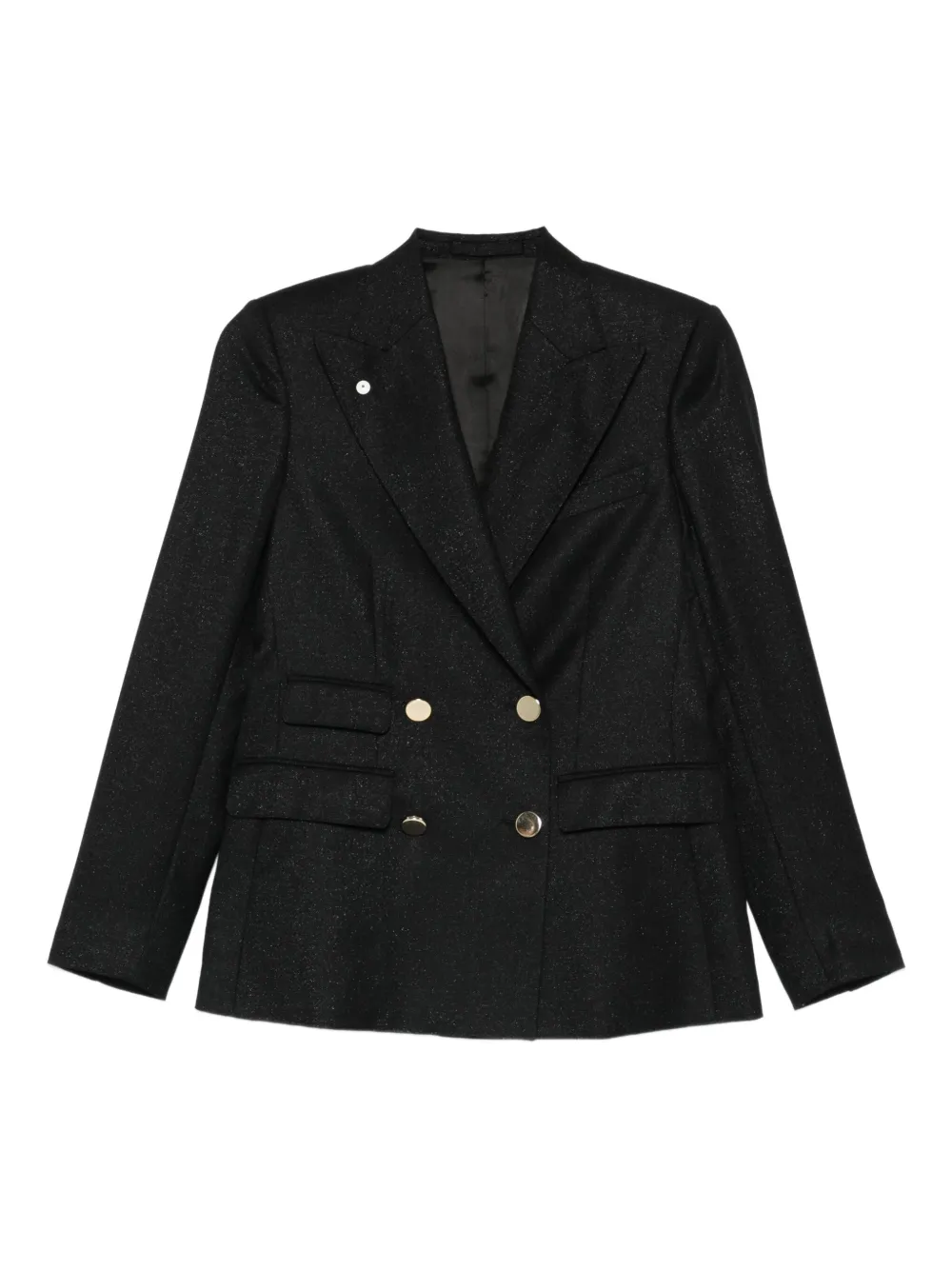 Luigi Bianchi Mantova Double-breasted Blazer In Multi