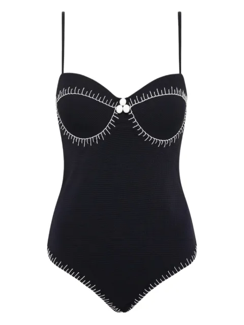 Marysia Salento Maillot button detail one piece