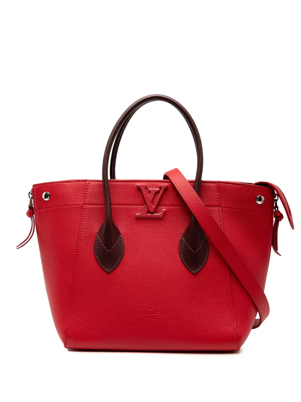 Louis Vuitton Pre-Owned 2017 カーフスキン フリーダム トート サッチェルバッグ - レッド Louis Vuitton Pre-Owned 2017 カーフスキン フリーダム トート サッチェルバッグ - レッド