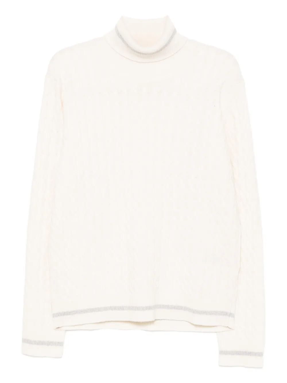 Eleventy cable-knit jumper | Neutrals | Image 1