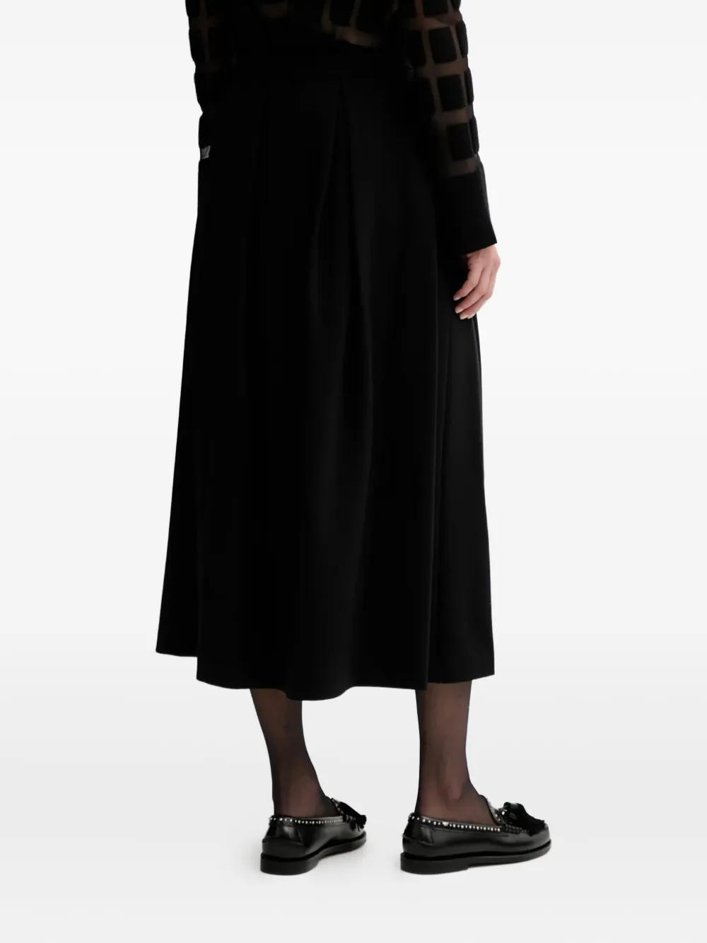 Molly Pleated Midi Skirt