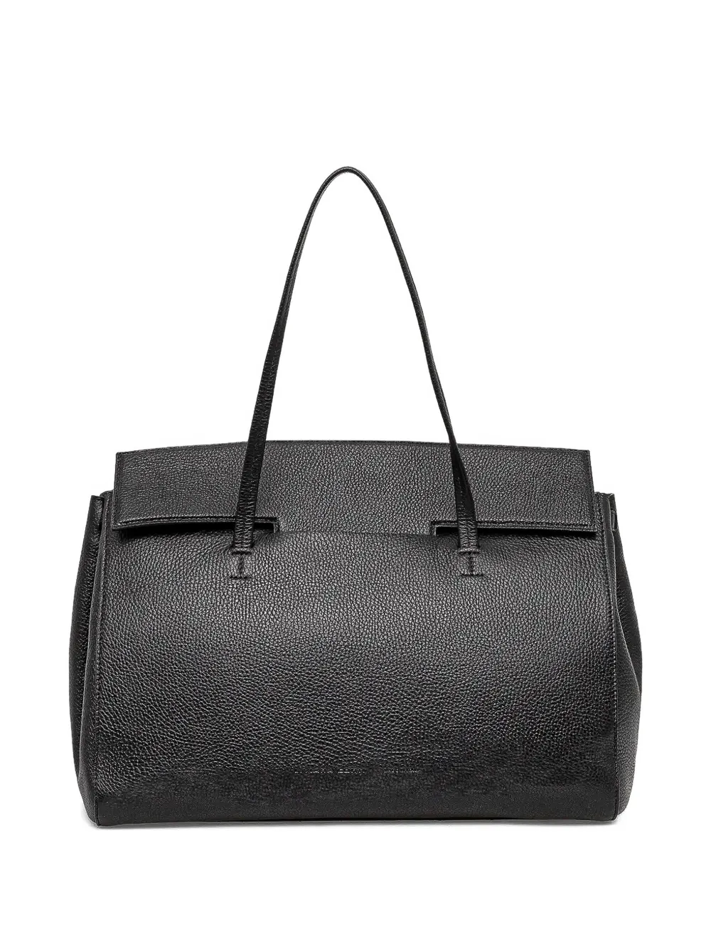 Liviana Conti Leather Tote Bag In Black