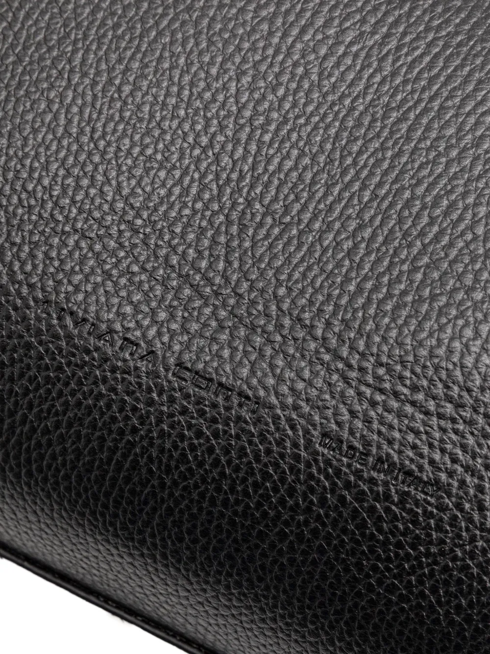 Liviana Conti Leather Tote Bag In Black