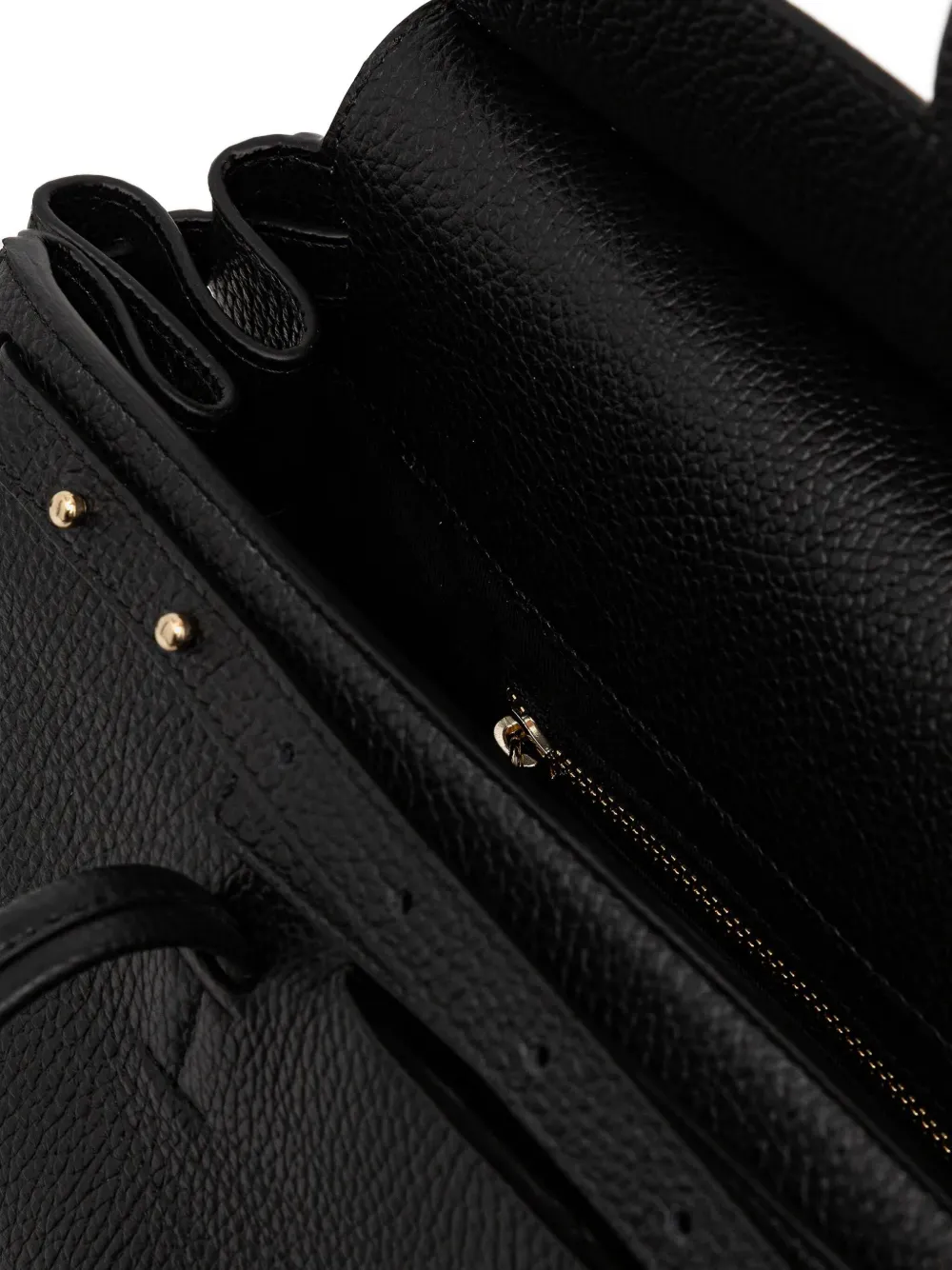 Liviana Conti Leather Tote Bag In Black