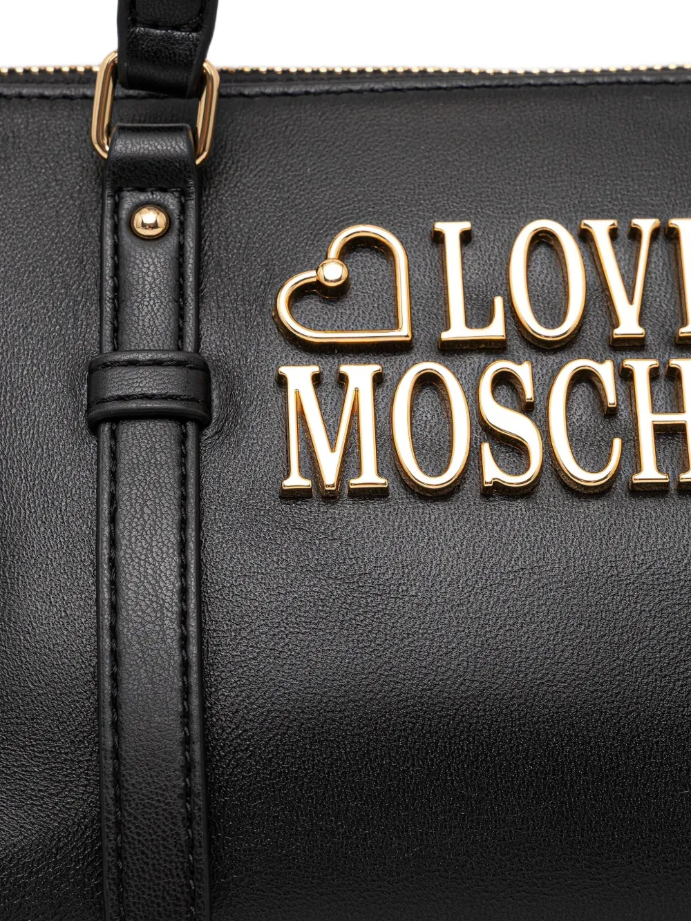 Love Moschino Shopper met logo Zwart