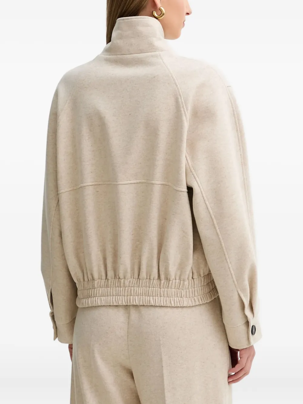 Liviana Conti Rooney jack met rits Beige