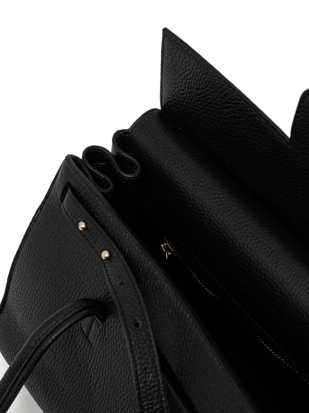 Liviana Conti Leather Tote Bag In Black