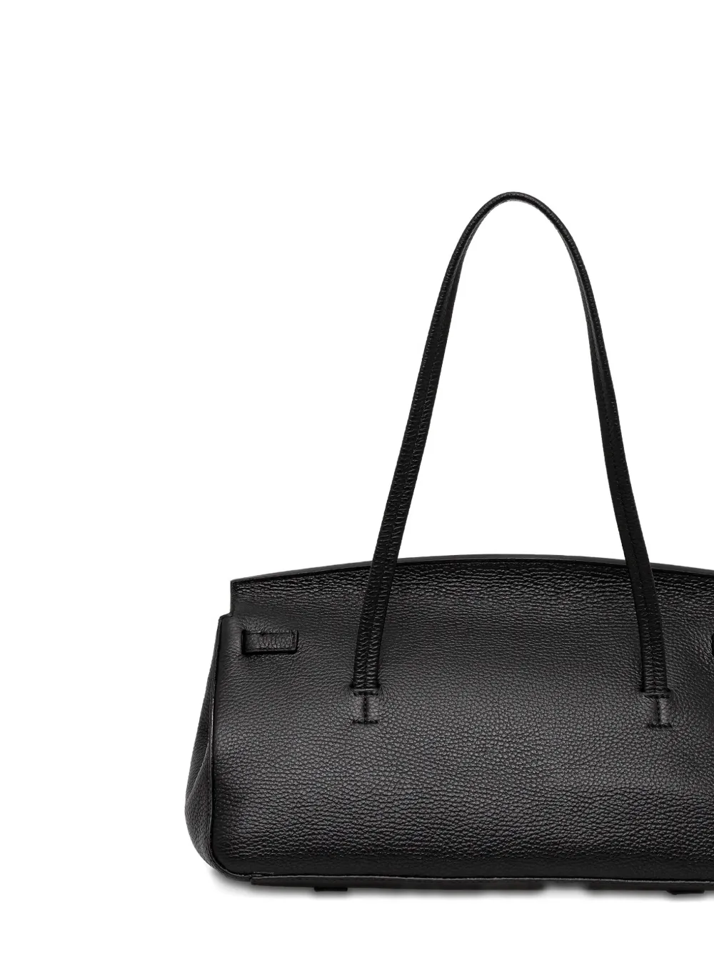 Liviana Conti Leather Tote Bag In Black