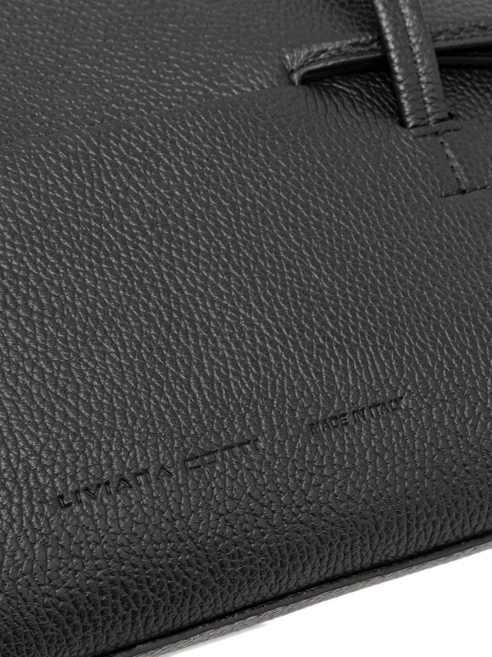 Liviana Conti Leather Tote Bag In Black