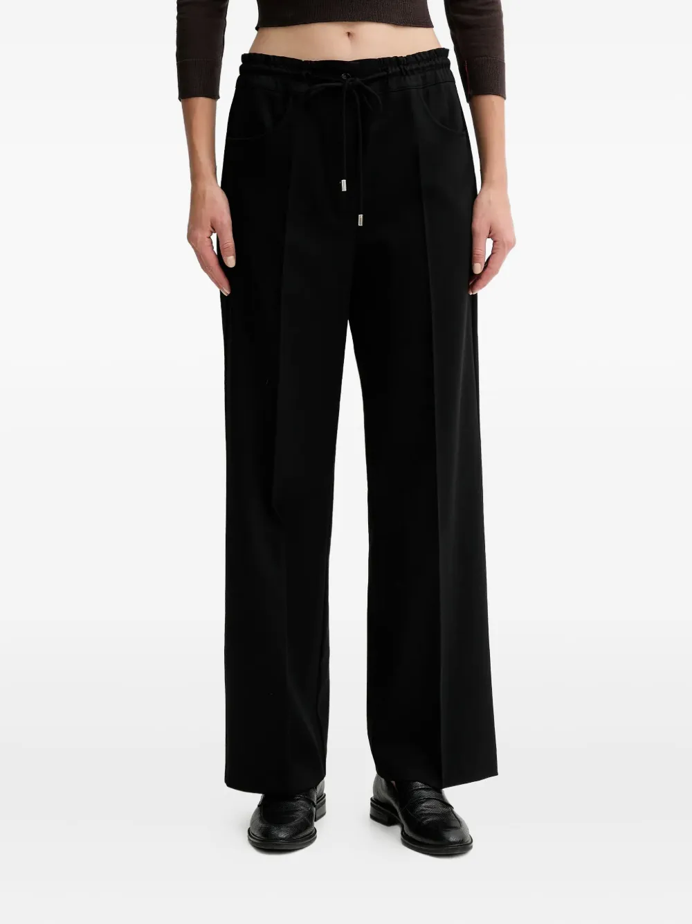 Liviana Conti Isaac Hose mit Kordelzug - Schwarz