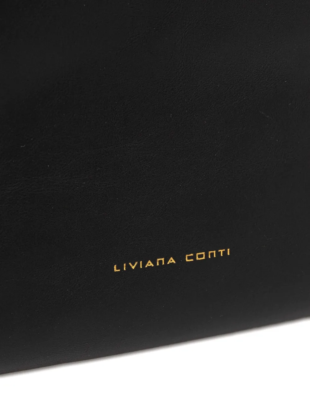 Liviana Conti Leather Tote Bag In Black