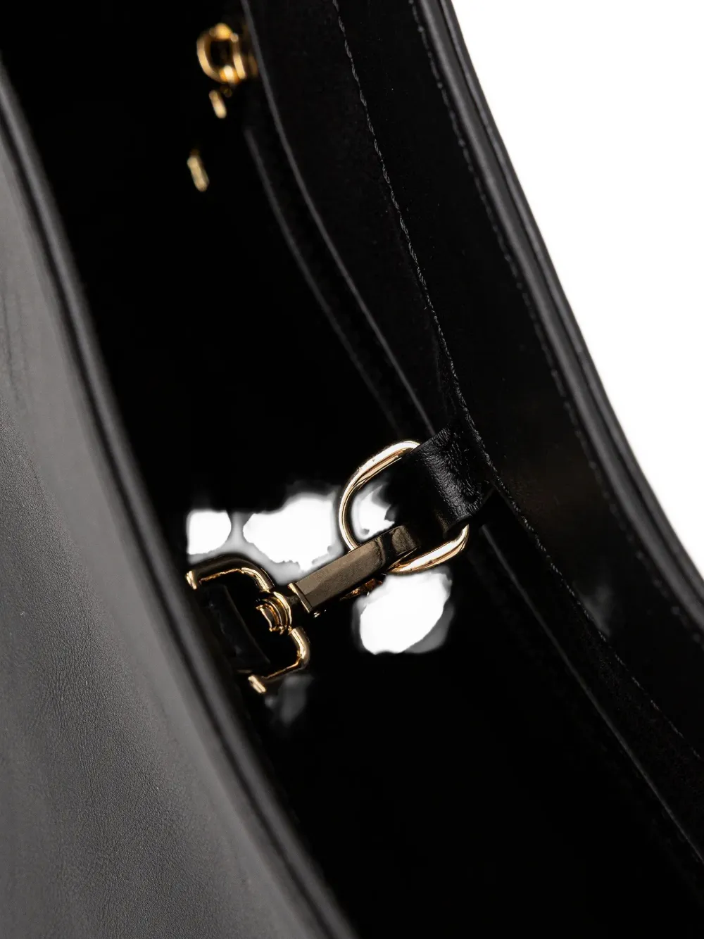 Liviana Conti Leather Tote Bag In Black