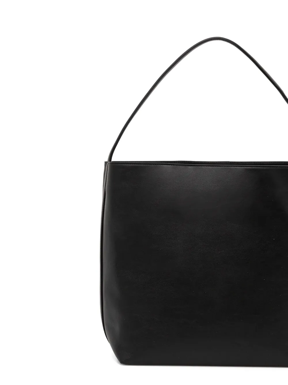 Liviana Conti Leather Tote Bag In Black